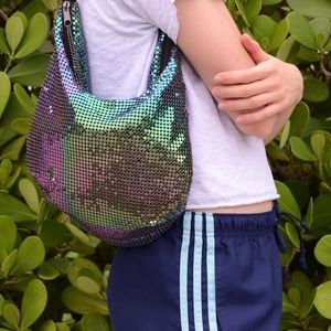 Sparkly “mermaid esq” sequin bag